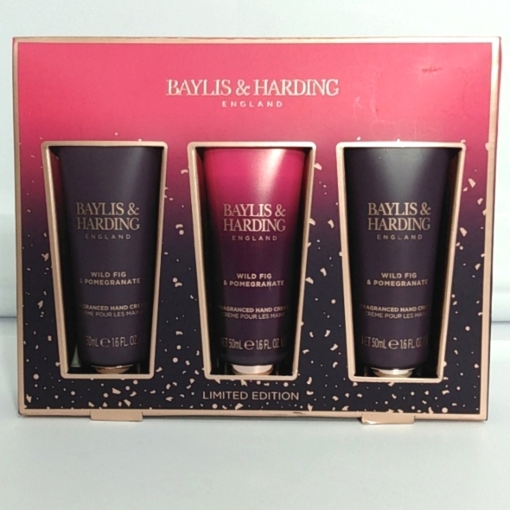 BAYLIS & HARDING LIMITED EDITION WILD FIG & POMEGRANATE HAND CREAM SZ 4.2oz. NWT